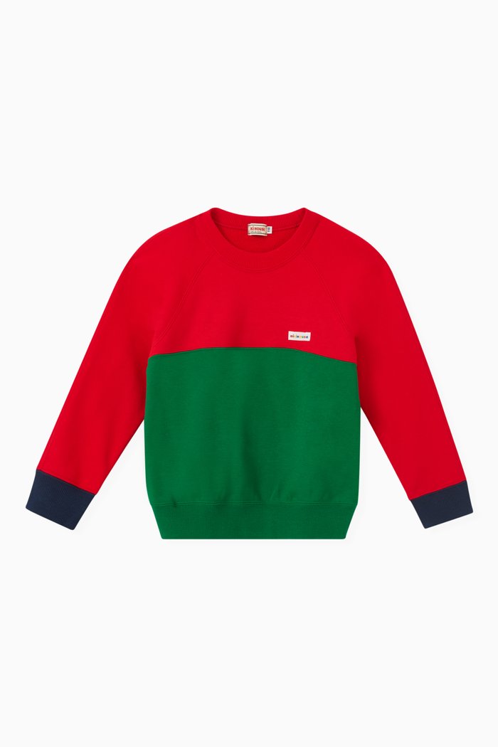 

Crewneck Logo Sweatshirt in Cotton-blend, Red