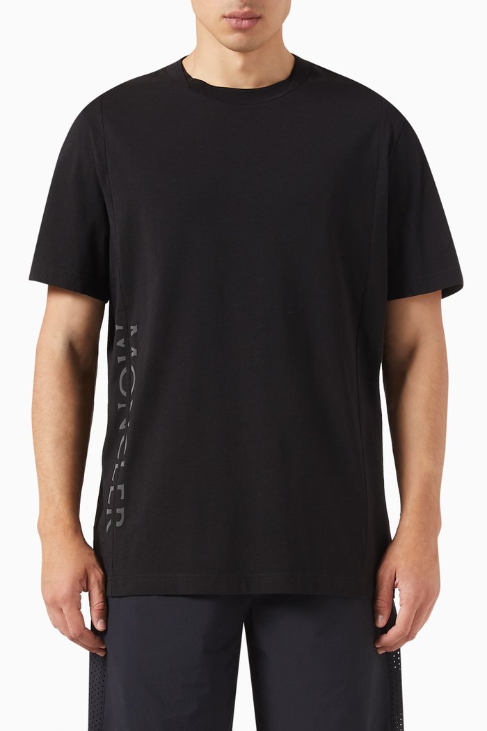 

Logo T-shirt in Cotton Jersey, Black