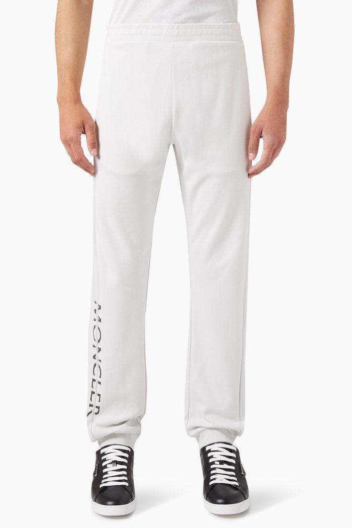 

Logo Sweatpants in Cotton, White