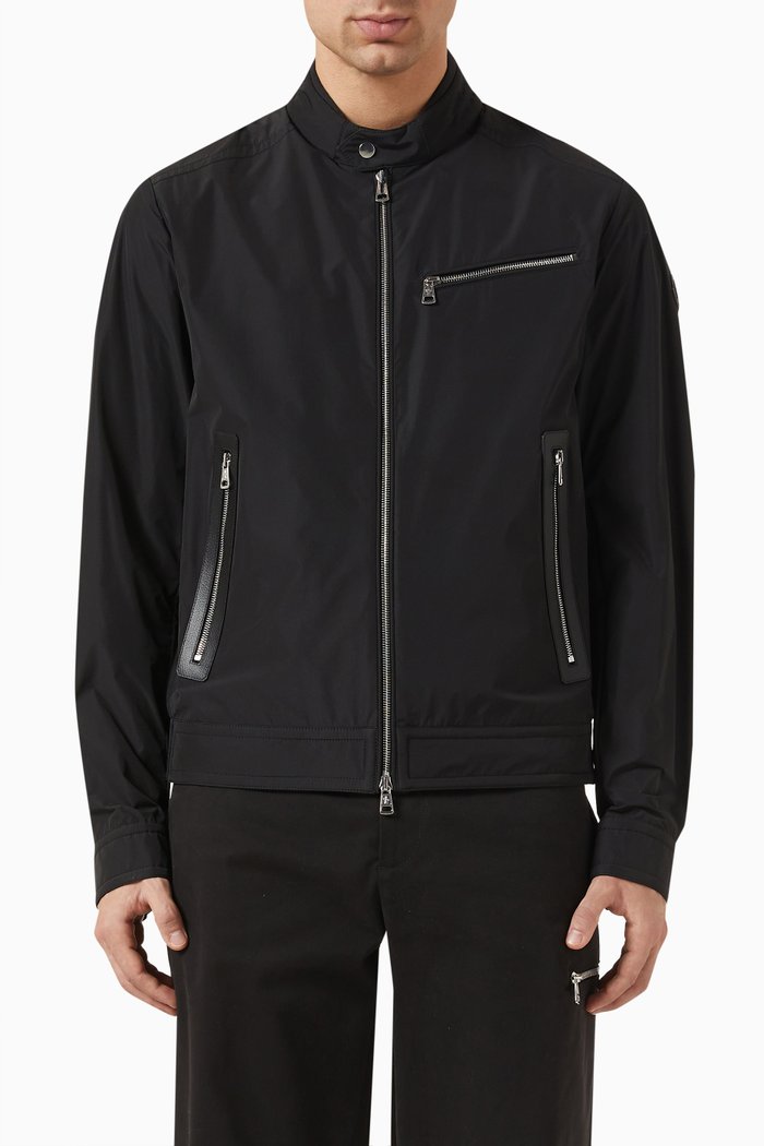 

Drome Biker Jacket in Nylon, Black