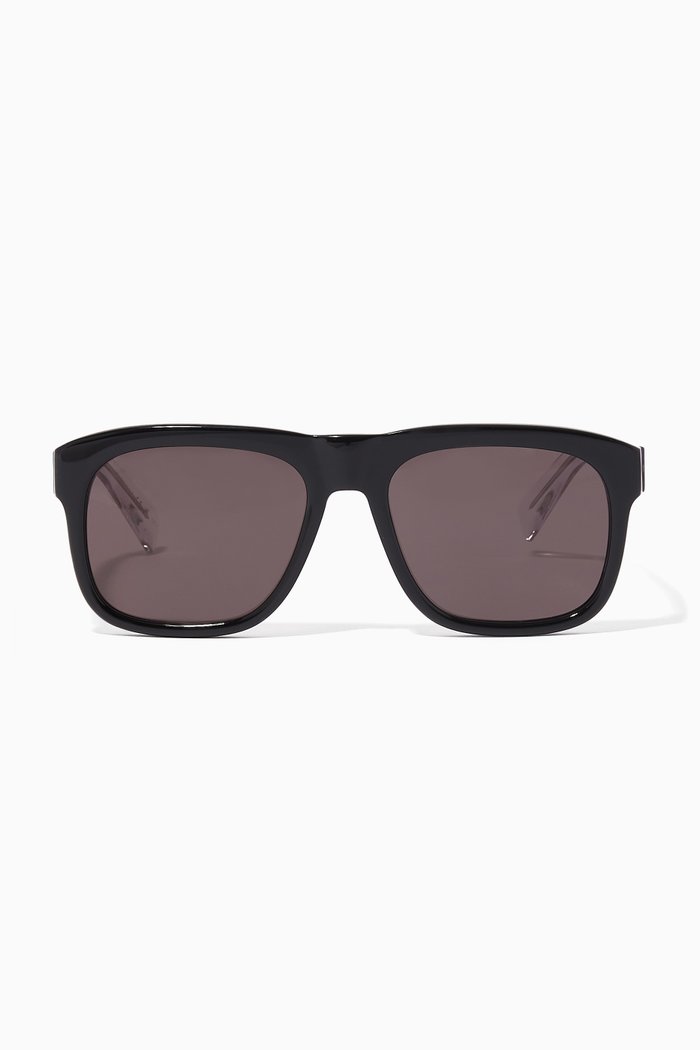 

SL 558 Sunglasses in Acetate, Black