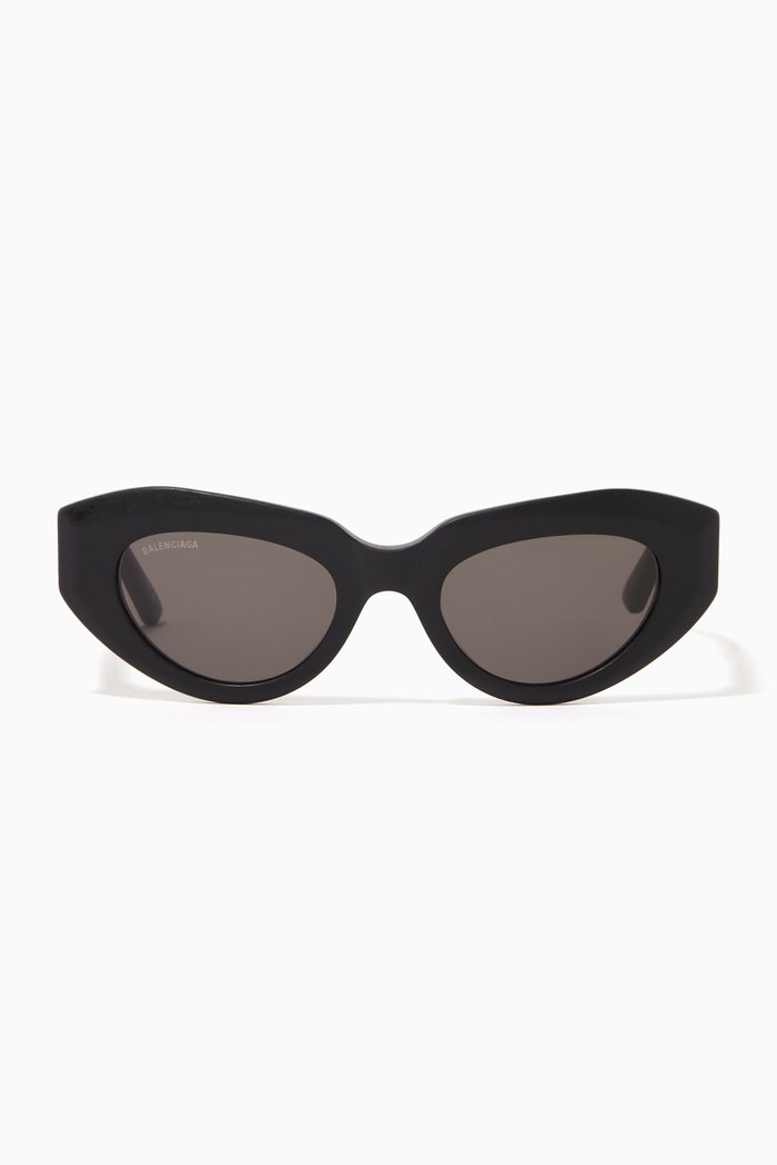

Rive Gauche Cat-eye Sunglasses in Acetate, Brown
