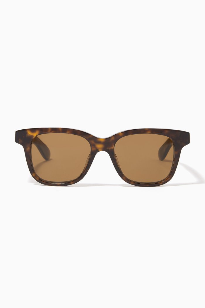 

Square Sunglasses in Acetate, Brown