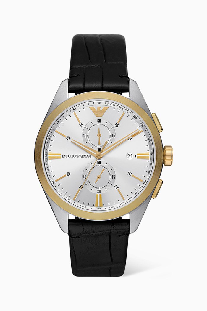 

Claudio Chrono Watch, 43mm, Black