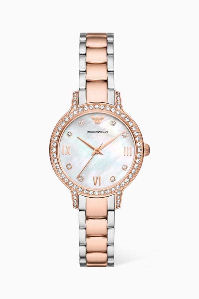 

Cleo Automatic Watch, 32mm, Rose gold