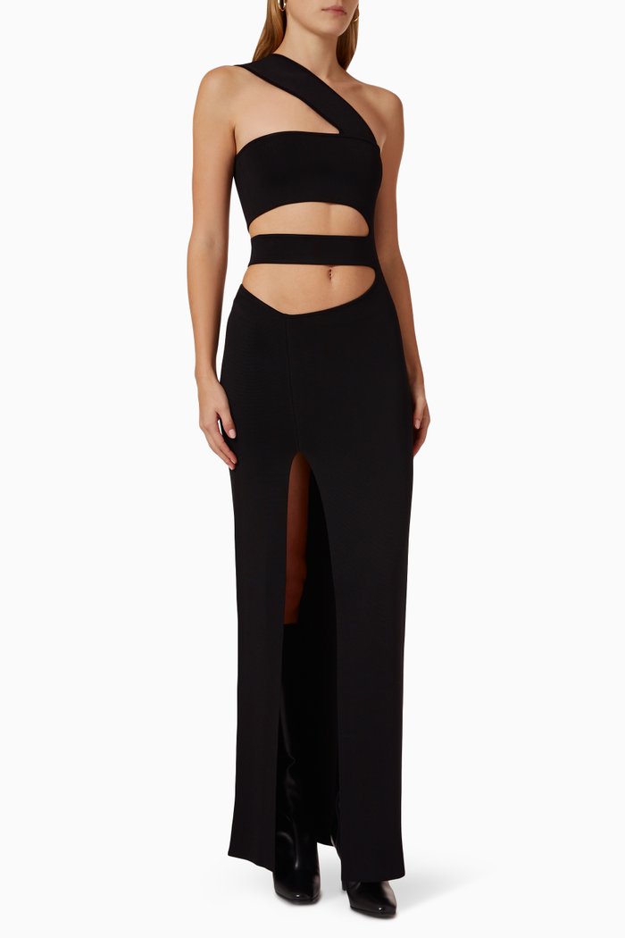

Alessia Dress in Rayon Ponte Knit, Black