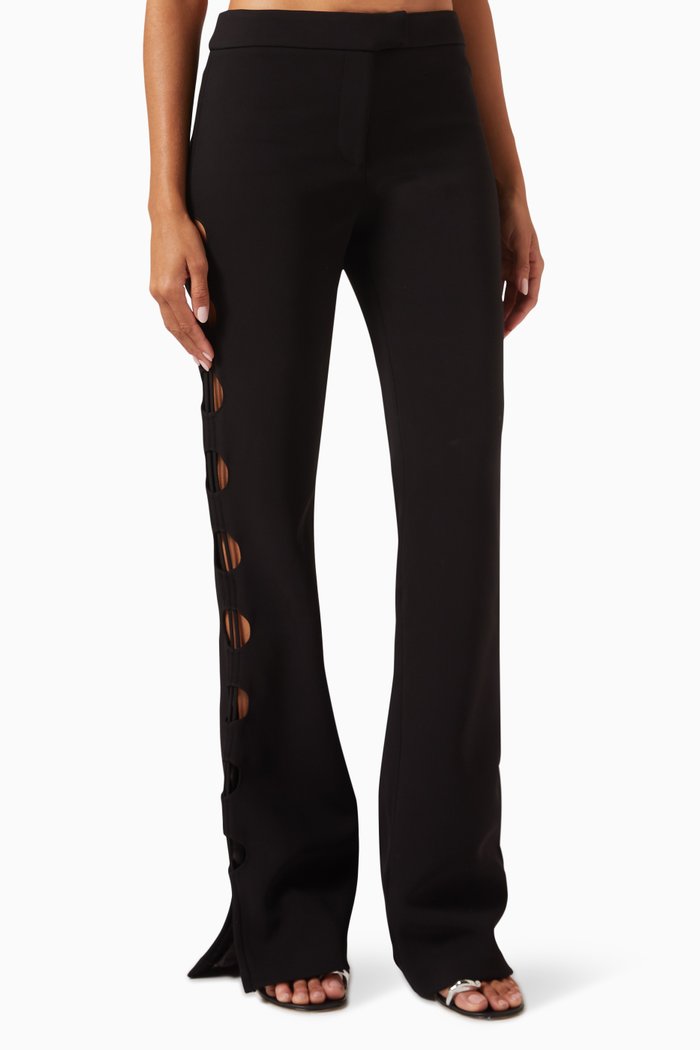 

Lotte Cut-out Pants, Black