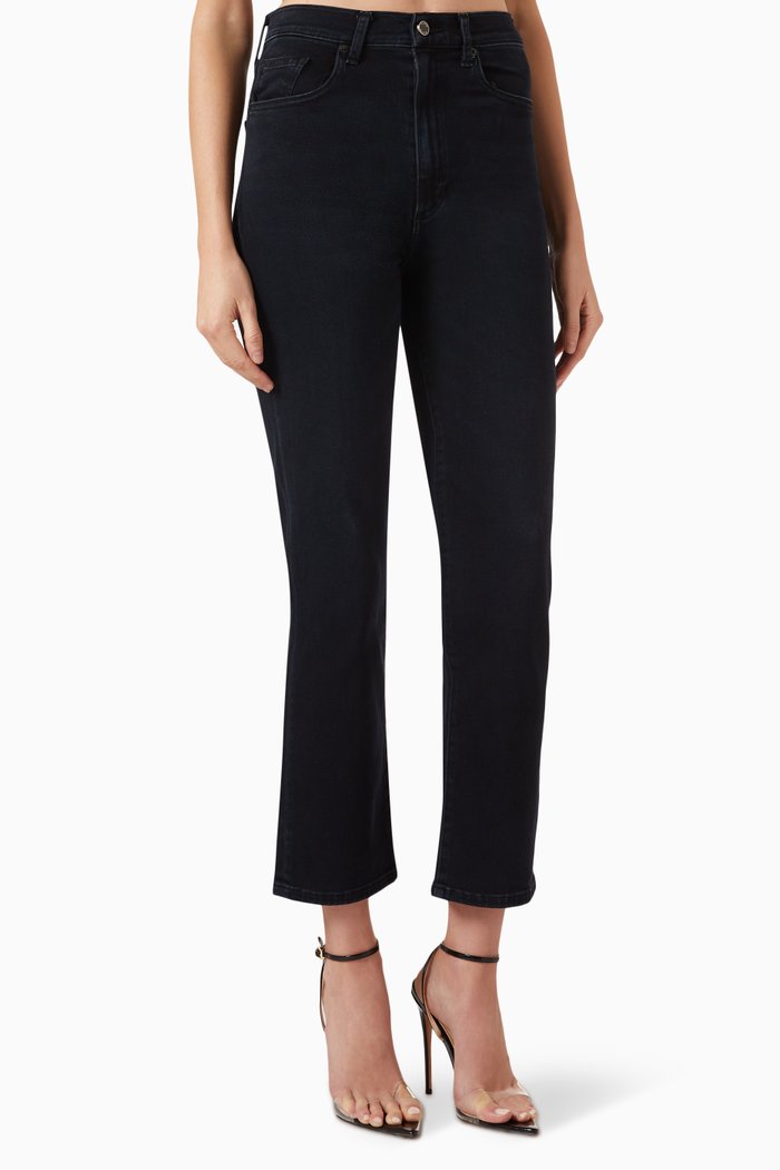

Sabine Straight-Leg Jeans in Denim, Blue