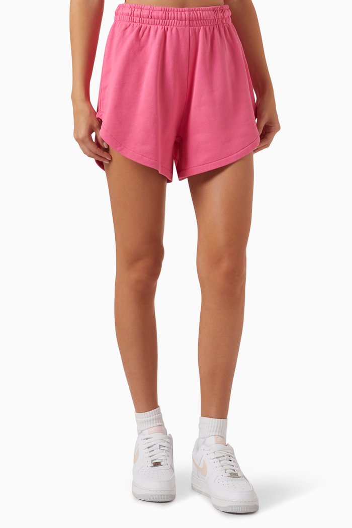 

Barb Sweatshorts in Organic-cotton, Pink