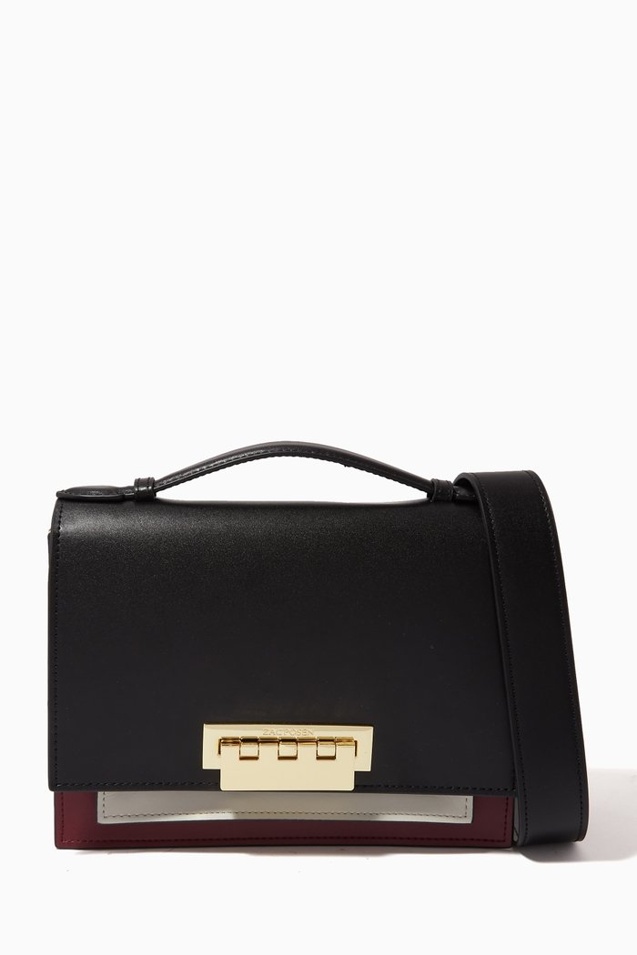 

Earthette Crossbody Bag in Leather, Burgundy