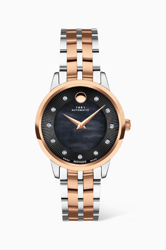 

1881 Automatic Watch in Stainless Steel, 30mm, Multicolour