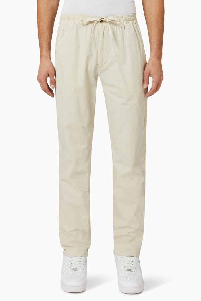 

Andover Trousers in Cotton, Neutral