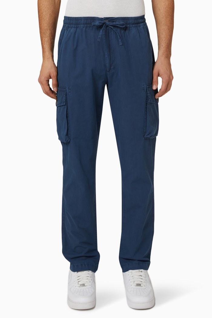 

Ludlow Cargo Pants in Cotton, Blue