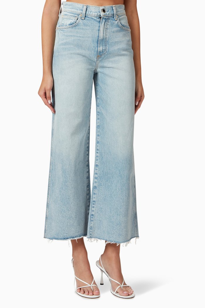 

Juliette Wide-leg Jeans in Denim, Blue