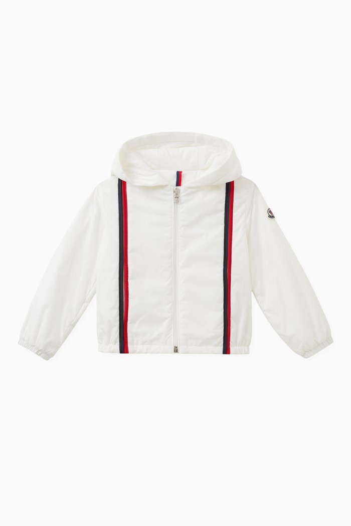 

Darvas Hooded Jacket in Nylon, White