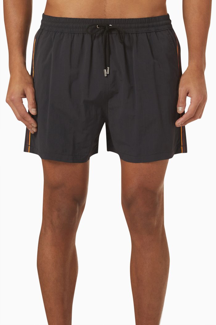 

Swim Shorts in Recycled Nylon, Black