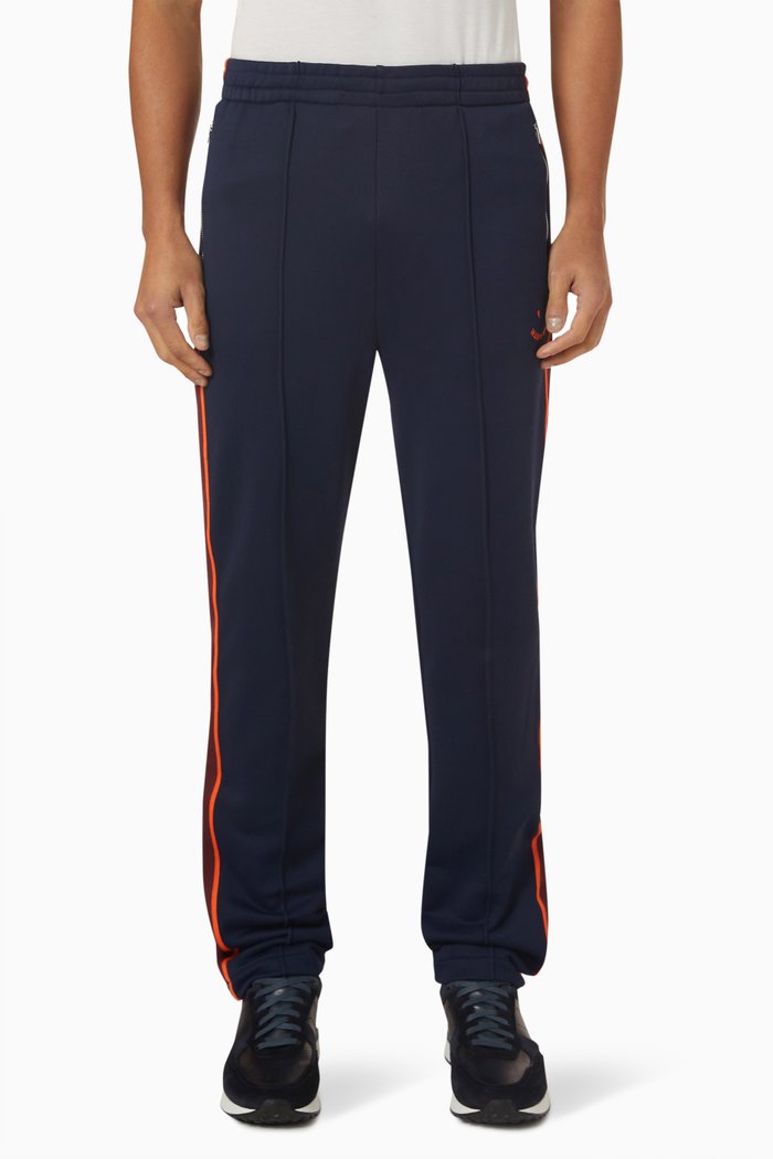 

Happy Track Pants in Cotton-blend, Blue