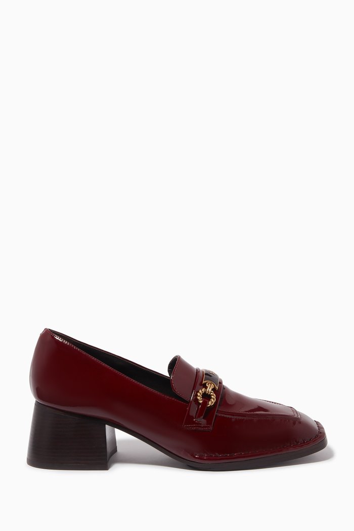 

Perrine 55 Loafers in Patent Leather, Red