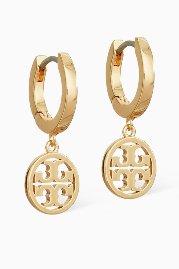 

Miller Hoop Earrings in 18kt Gold-plated Brass