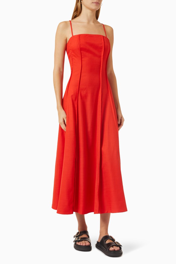 

The Skyline Maxi Dress, Red