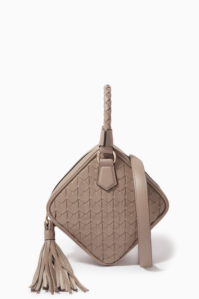 

Petra Geometric Handbag in Mosaico, Neutral