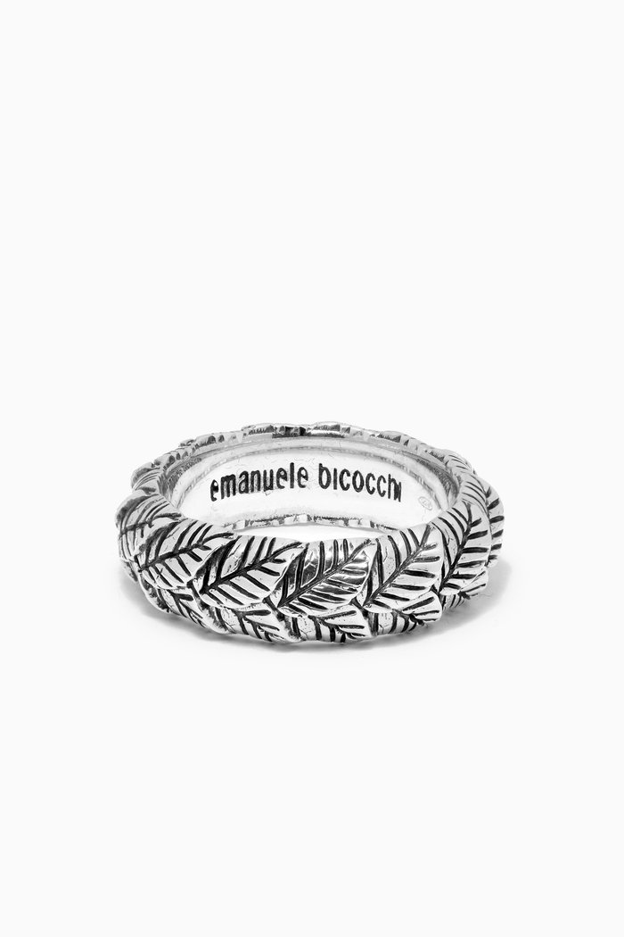 

Leaves Ring in Sterling Silver