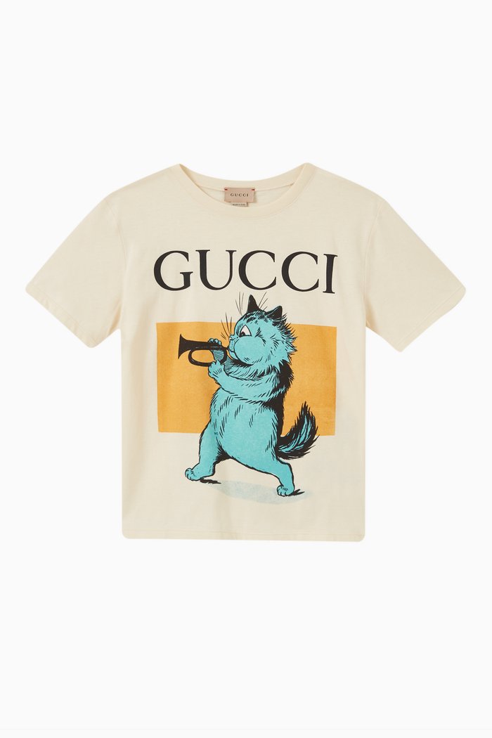 

Logo T-shirt in Cotton, Neutral