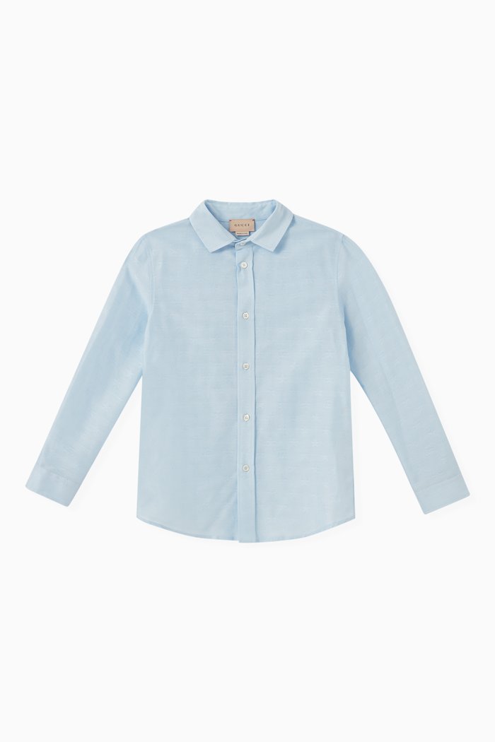 

Logo Star Polo Shirt in Cotton, Blue