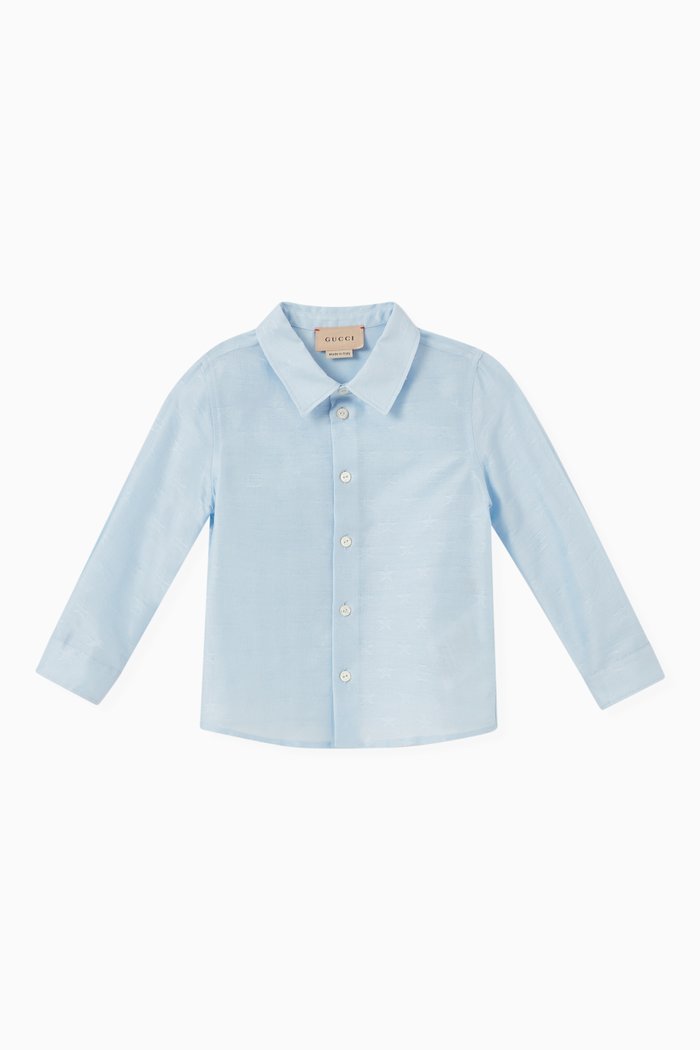 

Logo Star Polo Shirt in Cotton, Blue