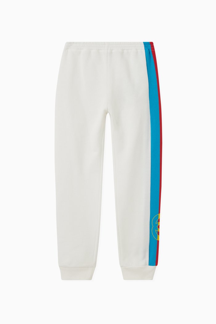 

Logo Sweatpants in Cotton, White