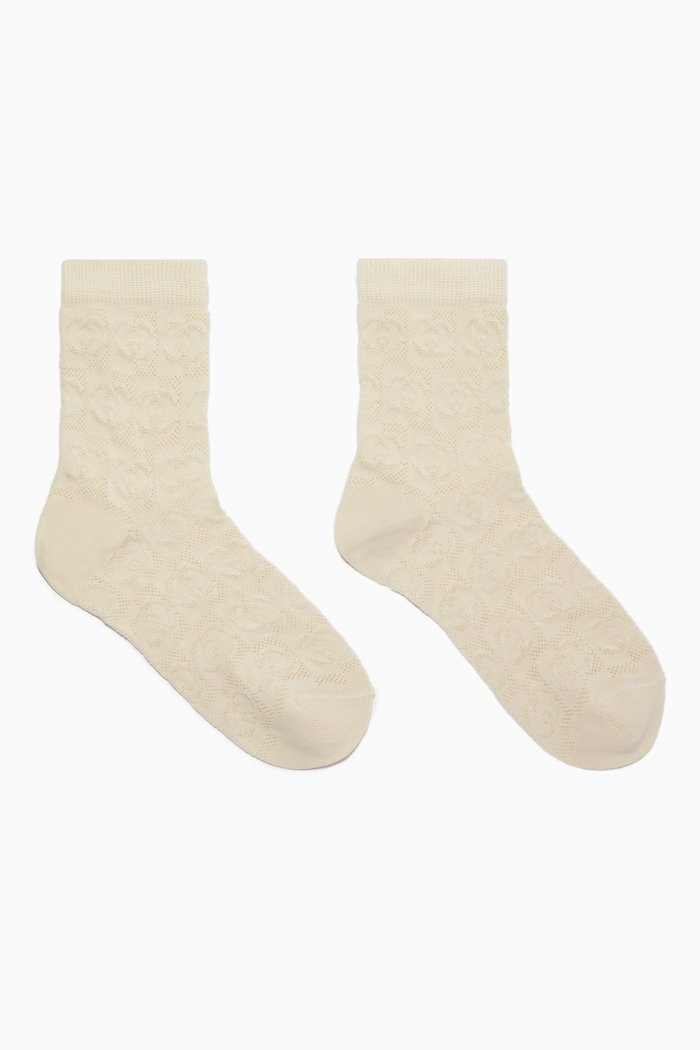 

Logo Socks in Cotton, Neutral
