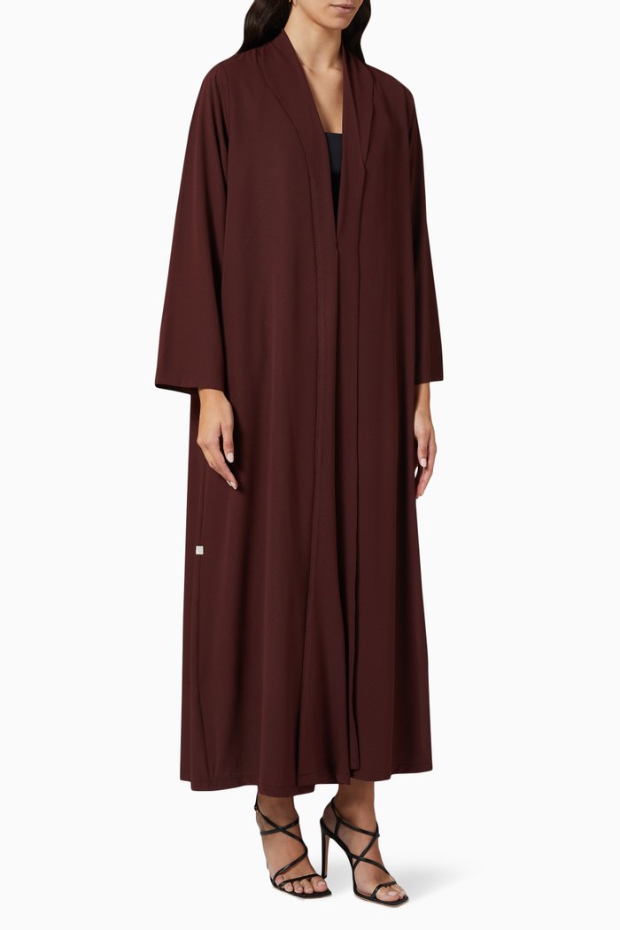 

Zainah Abaya in Chiffon, Brown