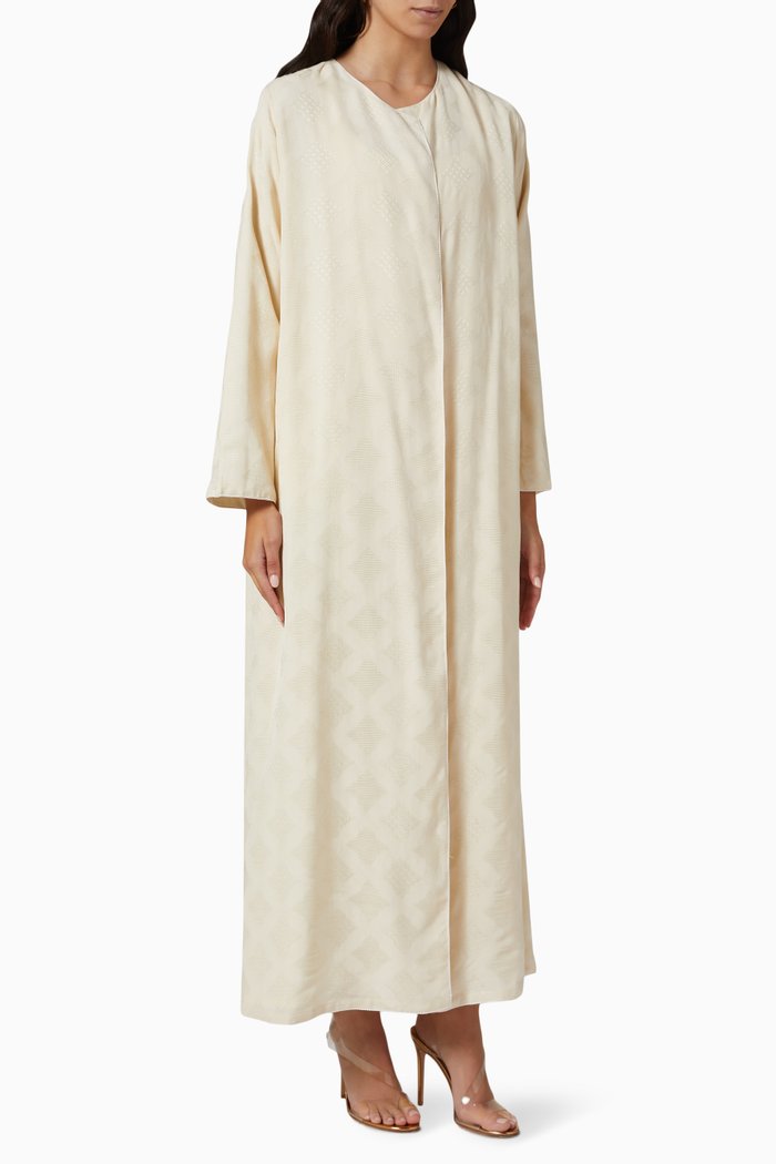 

Clover Leaf Abaya, Neutral