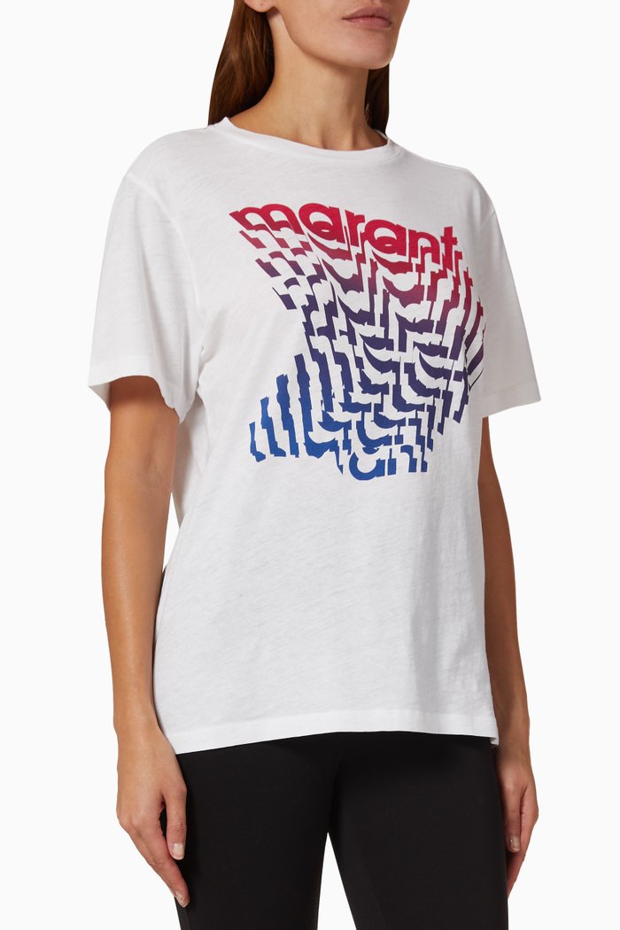 

Zewel T-shirt in Jersey, White