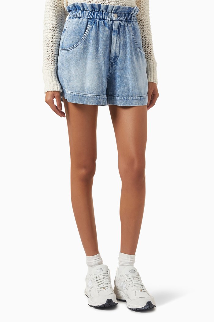 

Titea Shorts in Denim, Blue