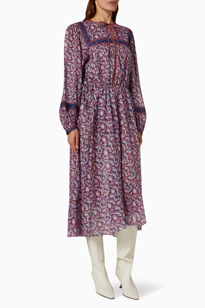 

Greila Midi Dress in Cotton, White