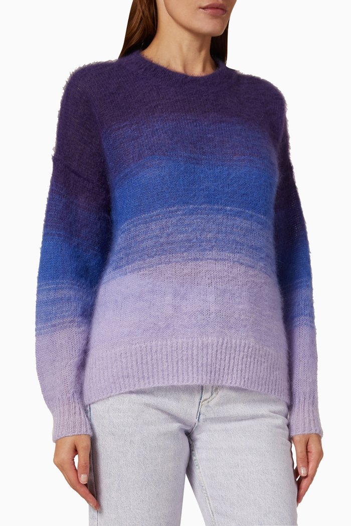 

Drussell Sweater in Mohair-blend, Blue