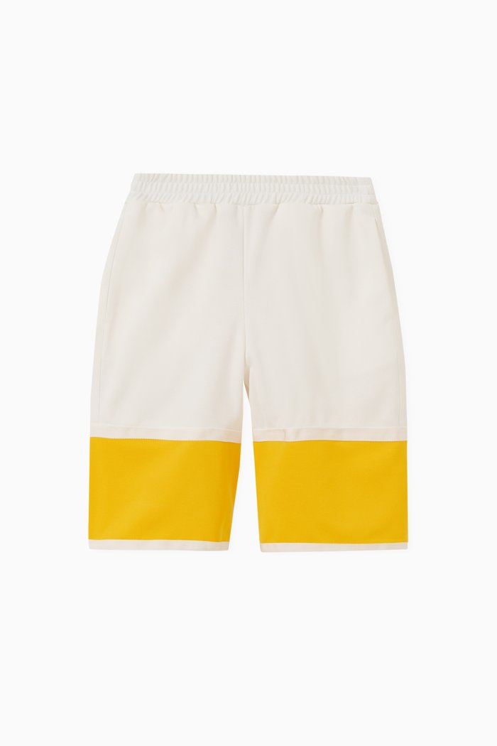 

Logo Shorts in Cotton, White