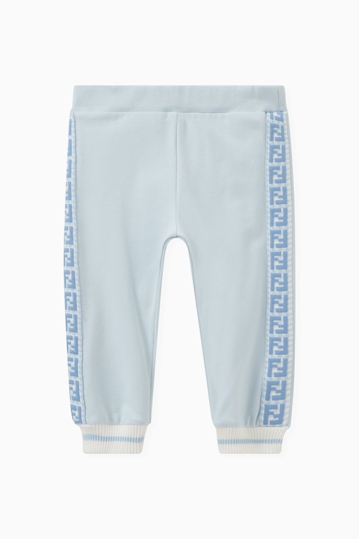 

Logo Tape Sweatpants in Cotton, Blue