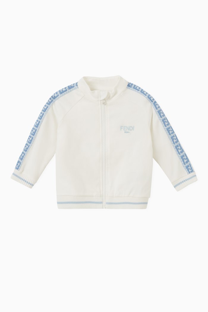 

Logo Tape Sweatshirt in Cotton-blend, White