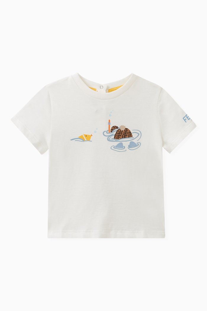 

Logo T-shirt in Cotton, White