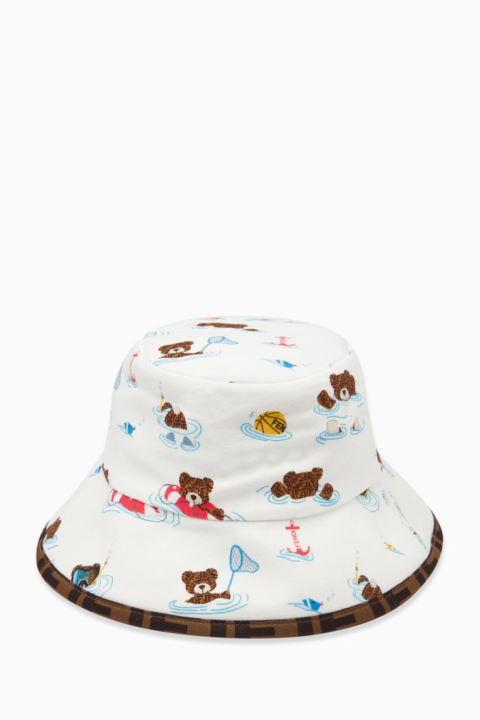 

Reversible Bucket Hat, White