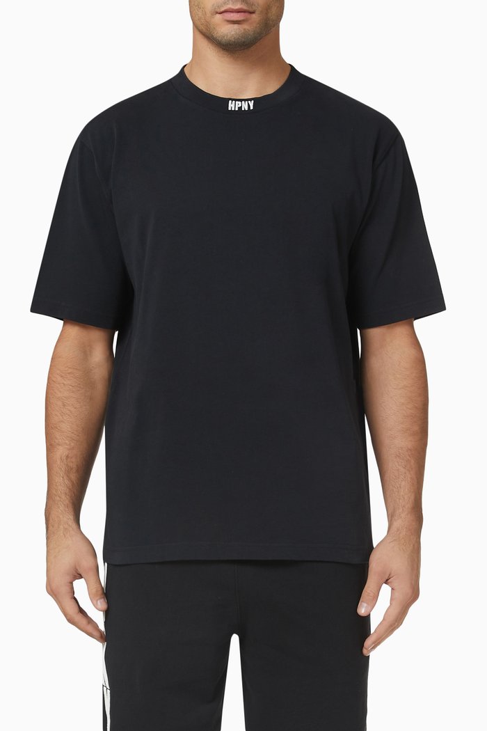 

Logo T-shirt in Cotton, Black