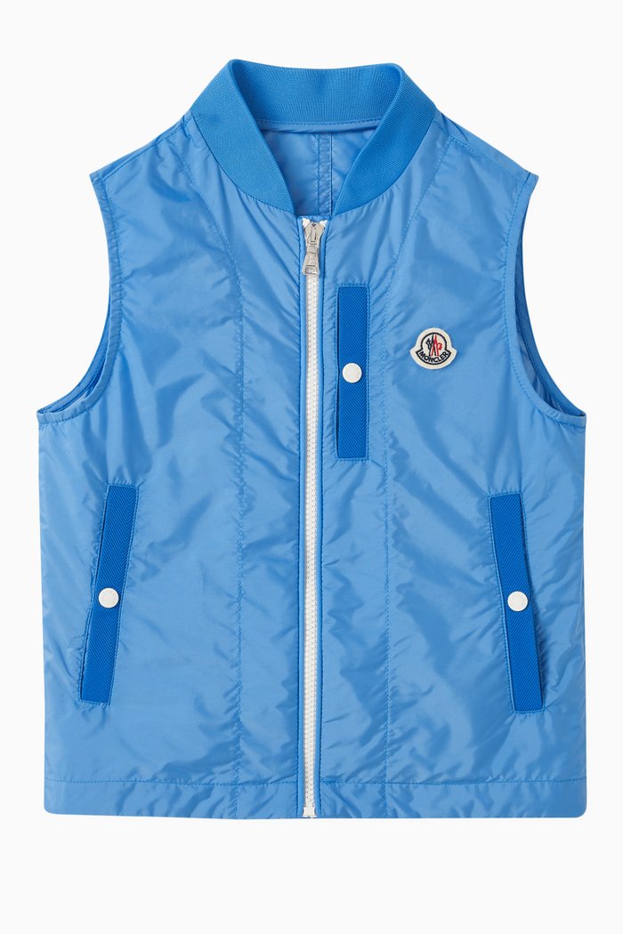 

Becan Vest in Nylon, Blue