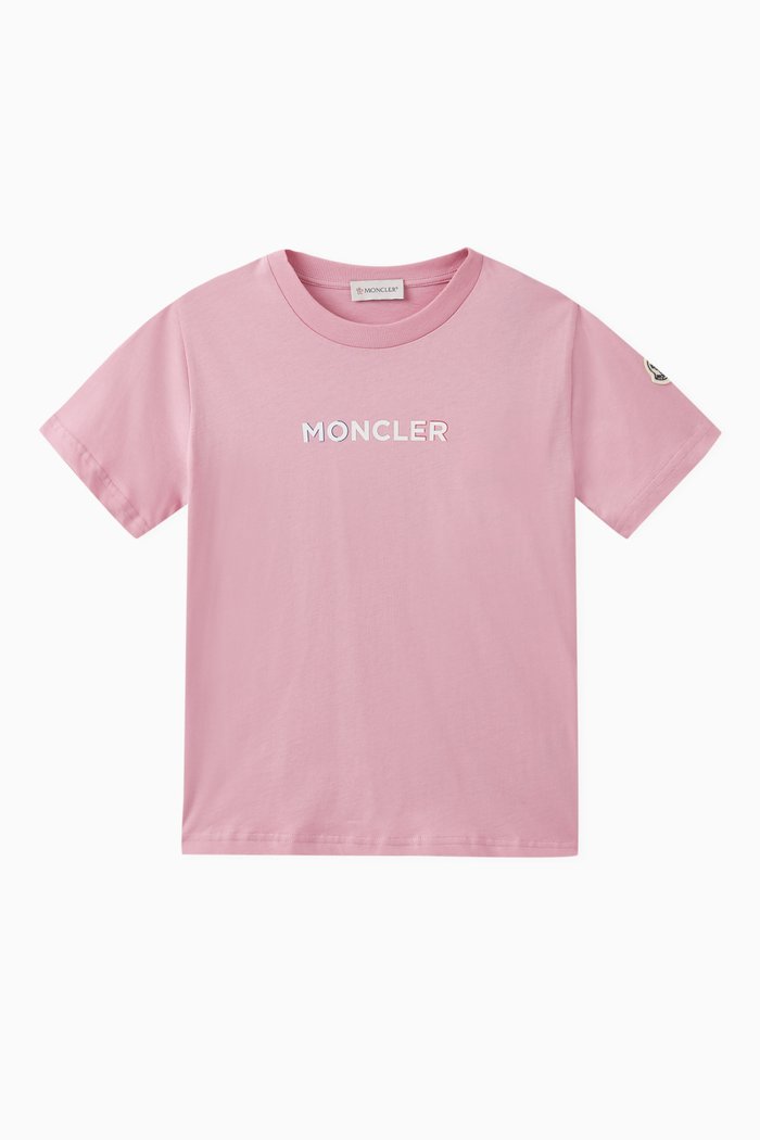 

Logo T-Shirt in Cotton, Pink