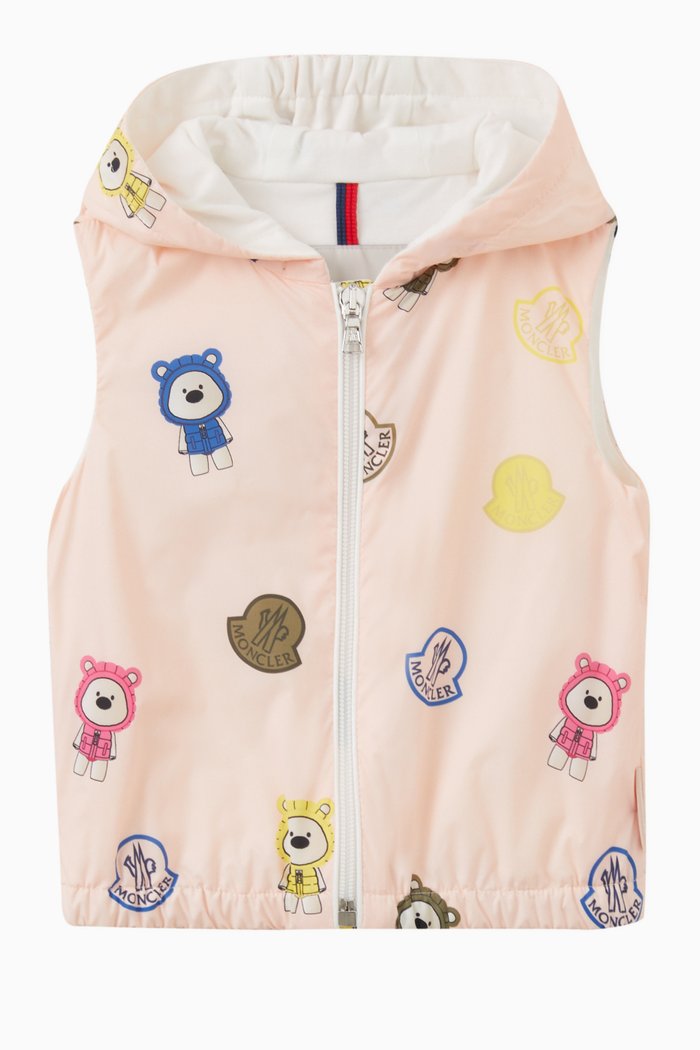 

Ailey Vest in Nylon, Pink