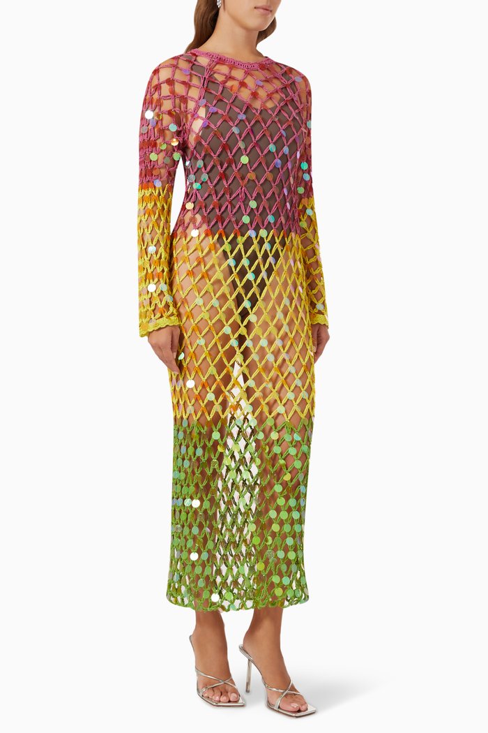 

Topazio Cover-up in Sequins, Multicolour