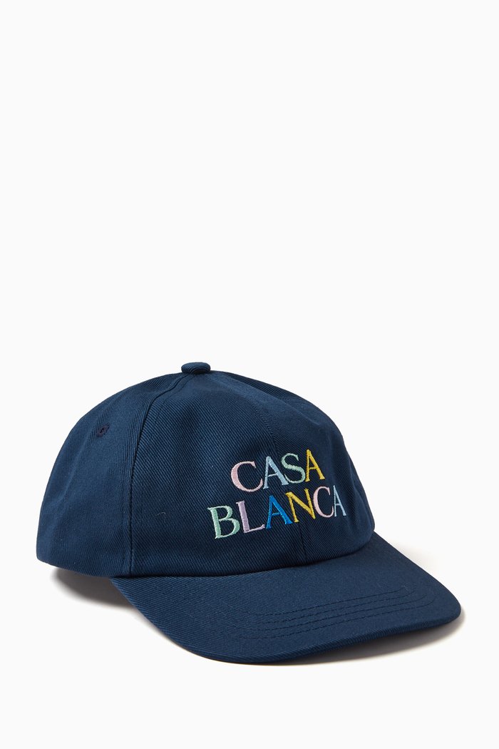 

Logo Basebell Cap in Cotton, Blue