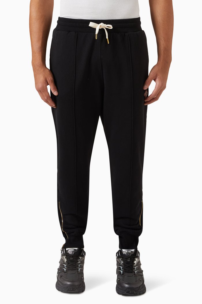 

Casa Sport Logo Sweatshorts in Cotton, Black