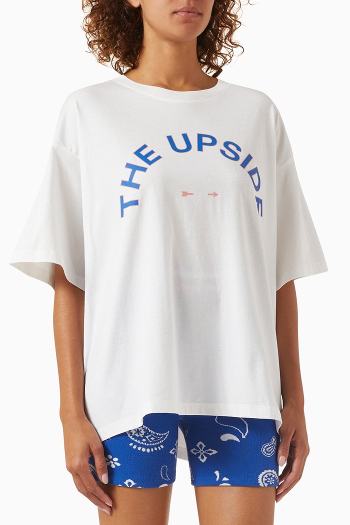 

Laura T-shirt in Organic Cotton, White